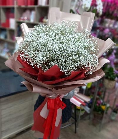 Букет цветов из: Гипсофила в Задонске