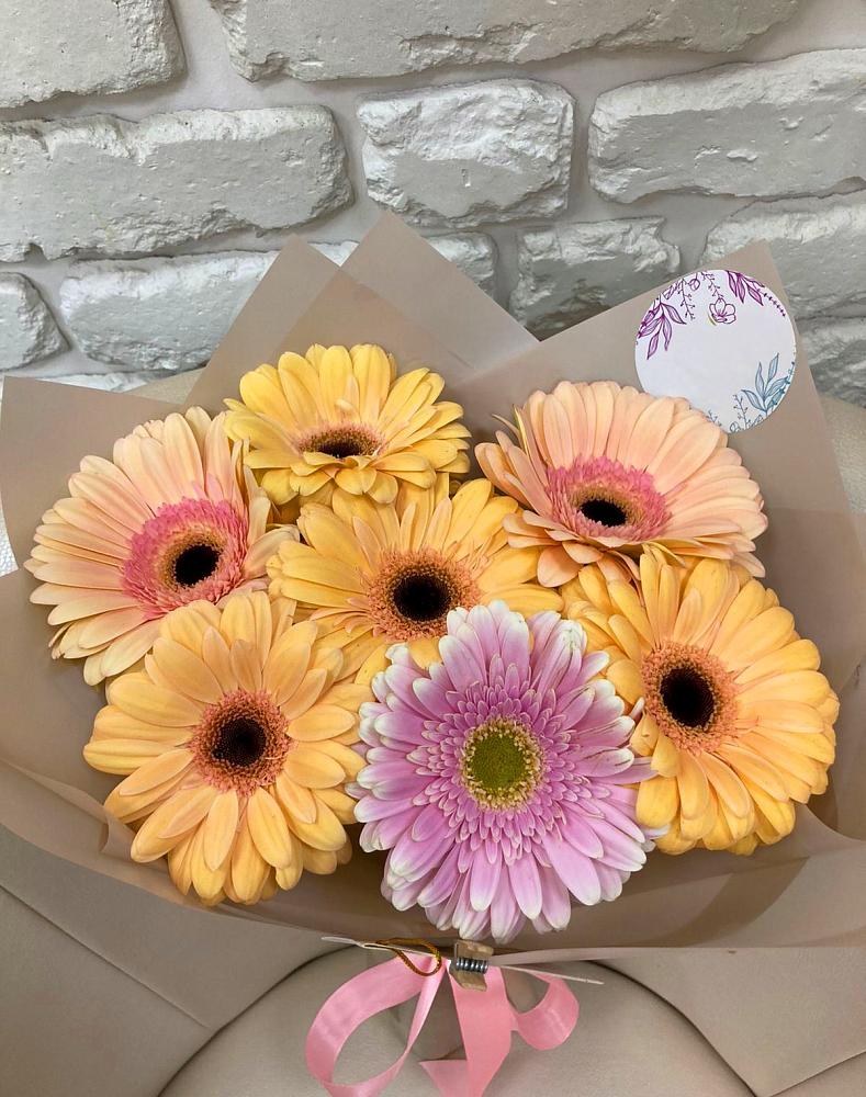 Букет цветов из: Герберы в Задонске