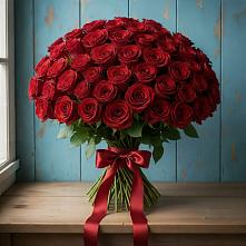 Букет Красные розы Блэк Меджик в Задонске