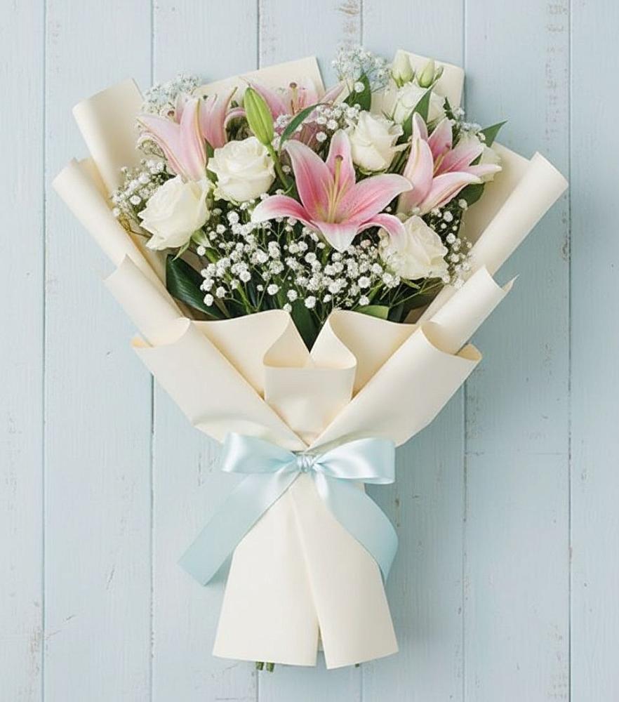 Букет цветов из: Лилии в Задонске