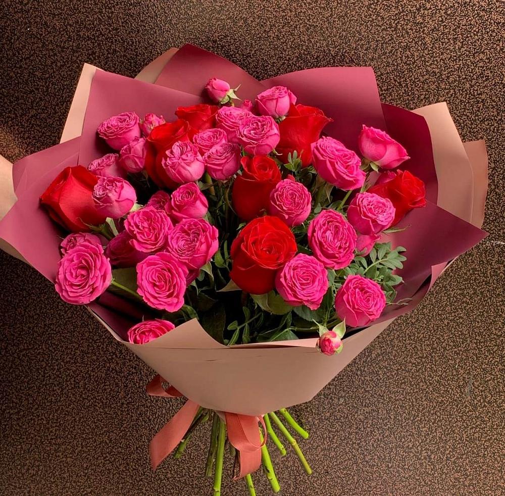 Букет В объятьях нежности в Задонске