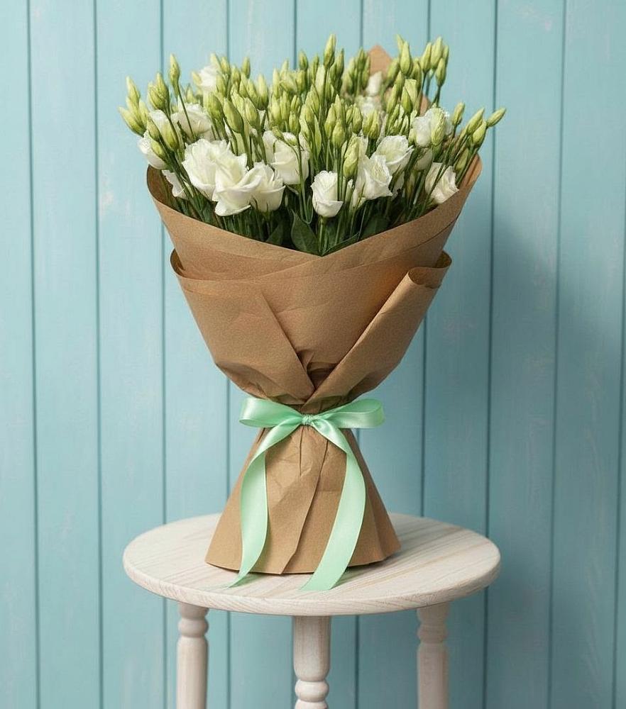 Букет цветов из: Лизиантусы в Задонске