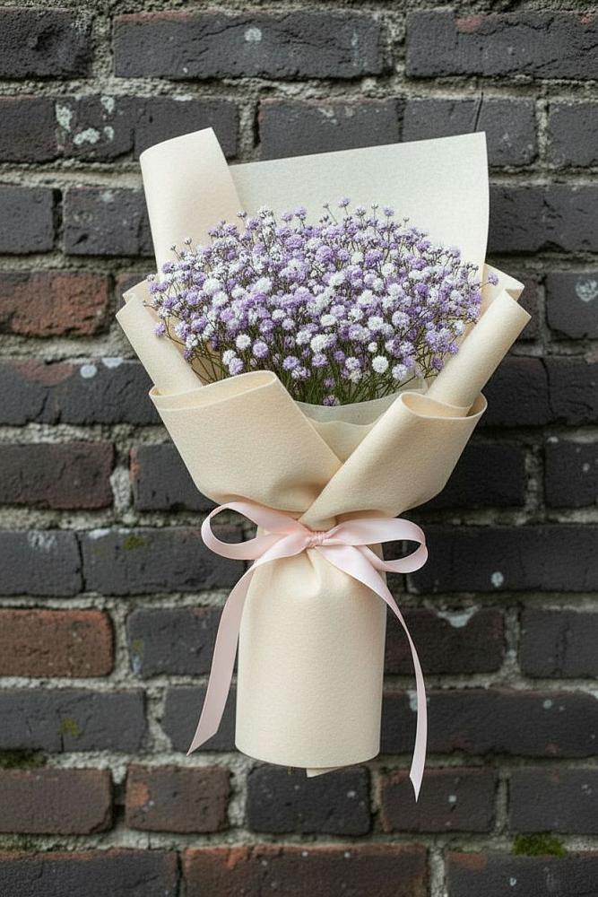 Букет цветов из: Гипсофила в Задонске