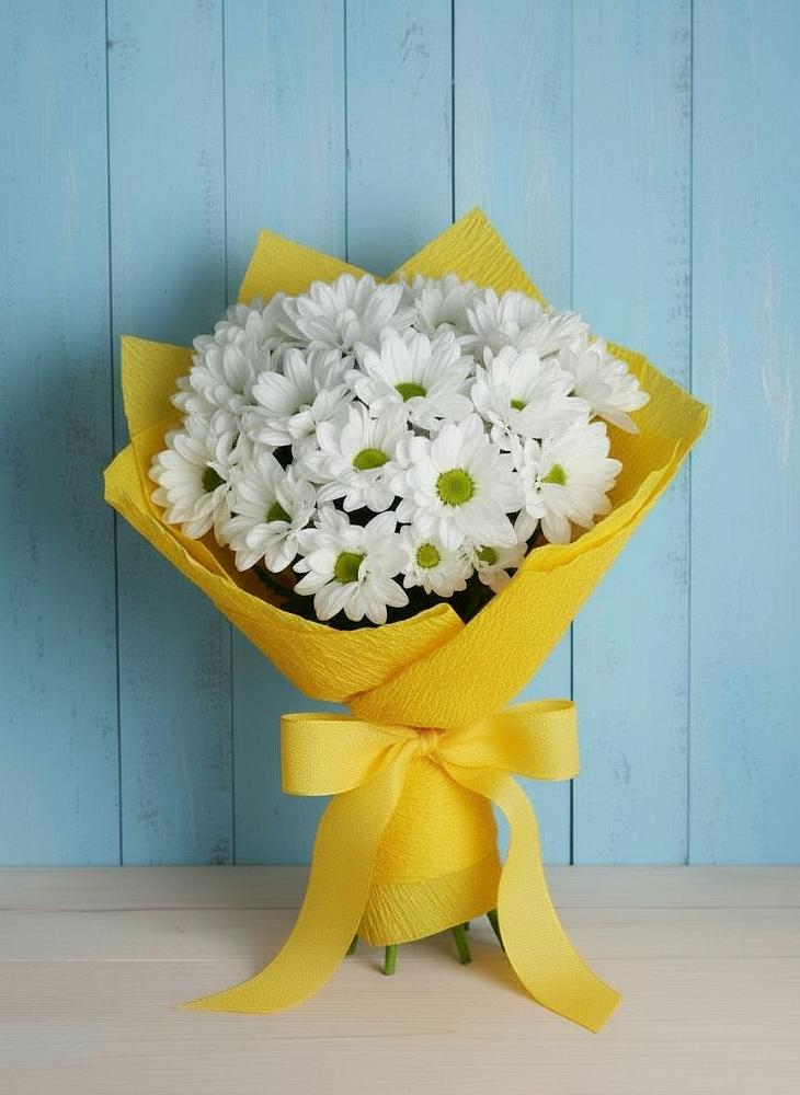 Букет цветов из: Хризантемы в Задонске