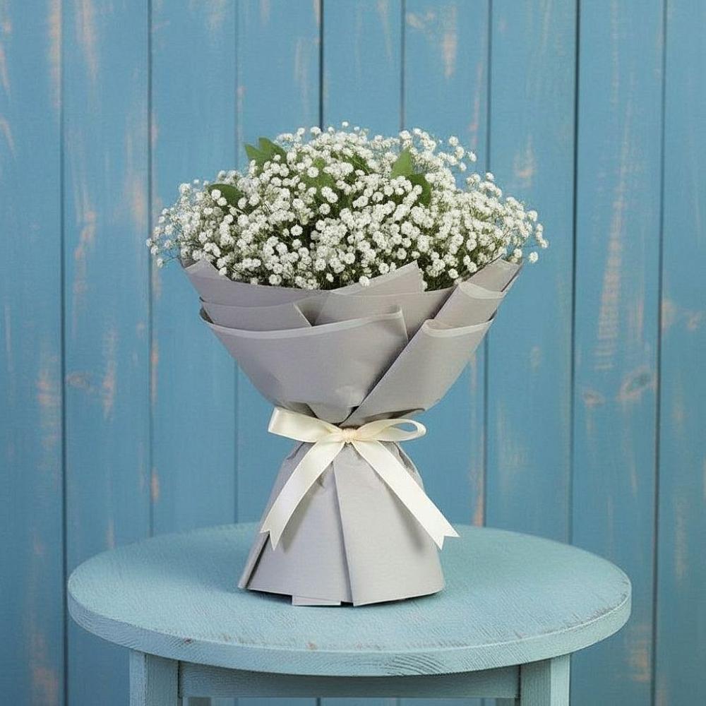 Букет цветов из: Гипсофила в Задонске