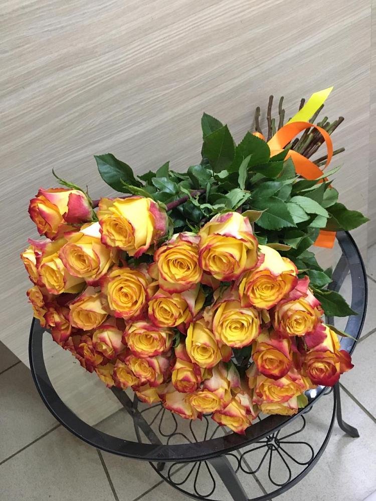 Букет Желтые розы в Задонске