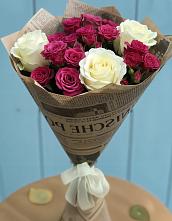 Букет цветов из:  Розы в Задонске