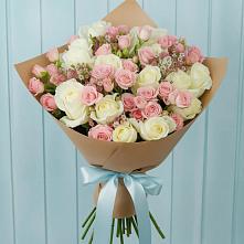 Букет цветов из:  Розы в Задонске