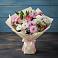 Букет цветов из: Хризантемы, Альстромерии и Розы в Задонске